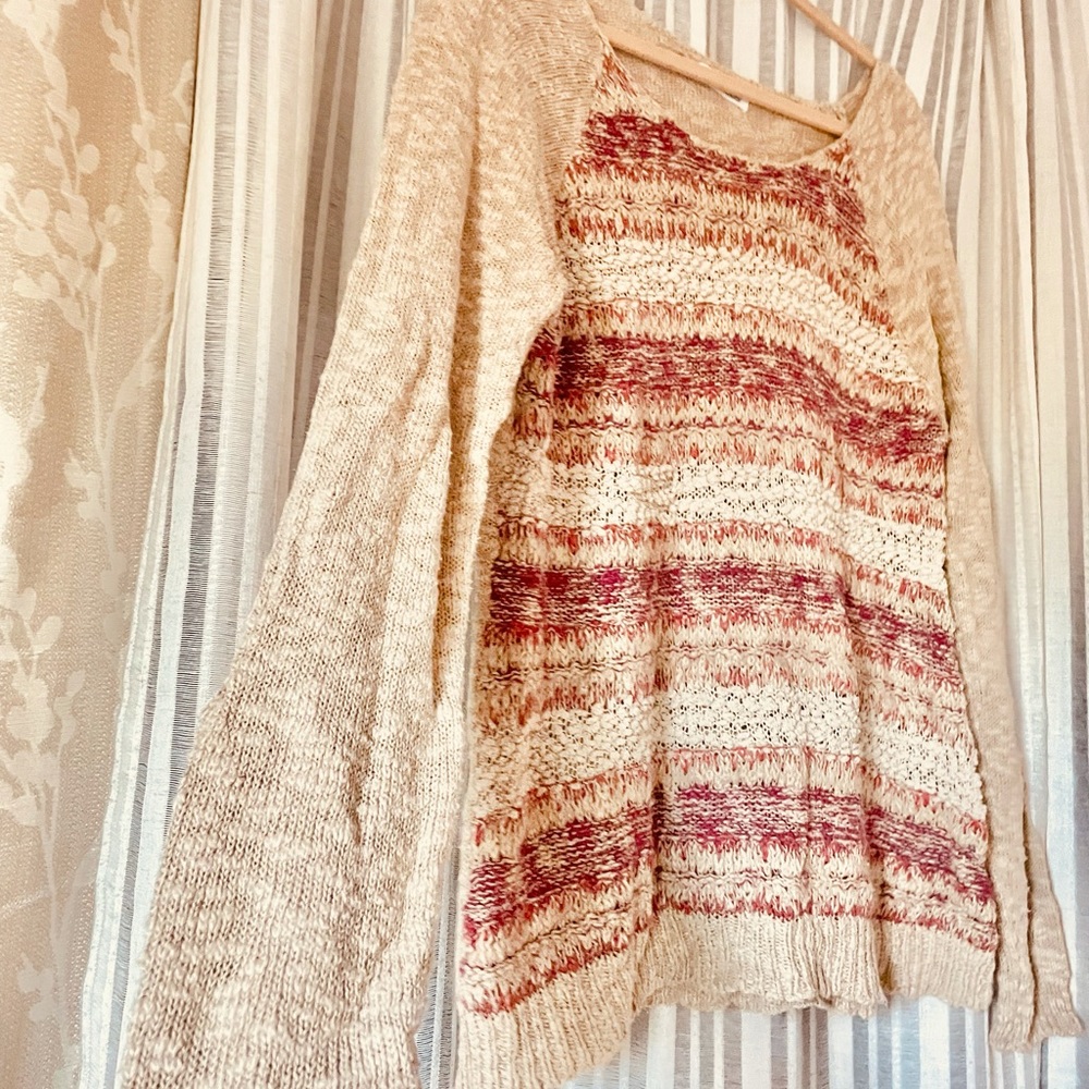 Maurice’s bohemian textured scoop neck sweater